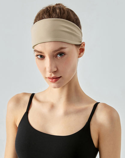 Wide Elastic Soft Sports Headband