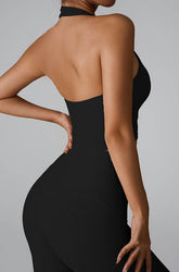 V Neckline Yoga Crop Tank Tops with Built-in Bra Pad