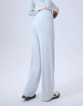 High Waist Wide Leg Pants Lounge Sweatpants with Drawstring