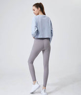 Long Sleeve Crop Yoga T-Shirt
