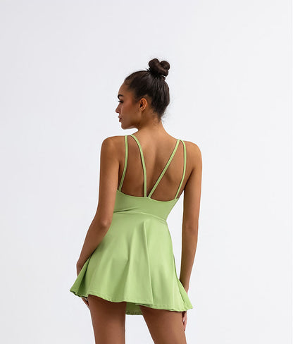 One Piece Sleeveless Tennis Dress