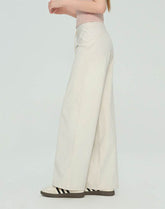 Casual Drawstring Waist Sweatpants Wide Leg Yoga Trousers