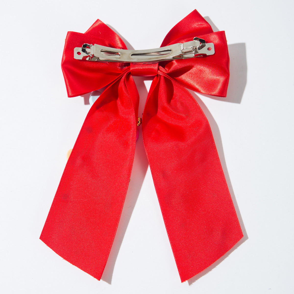 Bow Clips with Love Letter and Rhinestone for Valentine&