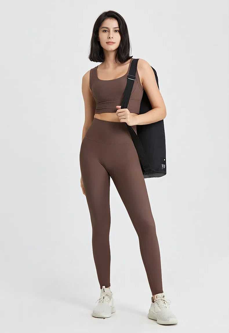 High Waist Tummy Control Leggings with Pockets