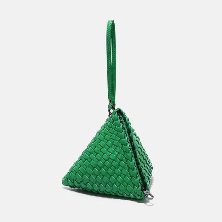 Small Triangle Handmade Woven Bag | Unique and Stylish Accessory