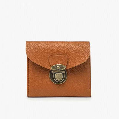 Short Leather Credit Card Coin Purse Bag | Perfect for Everyday Use