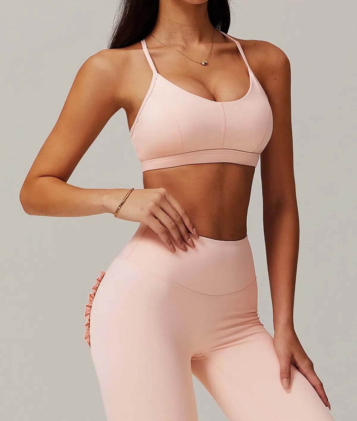 Fashion Y-Shaped Back Sports Bra | Trendy and Functional Activewear