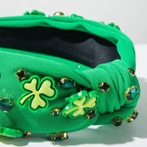 Clover Headband for Saint Patrick&