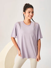 Mesh Short Sleeved Sports Loose T-Shirt