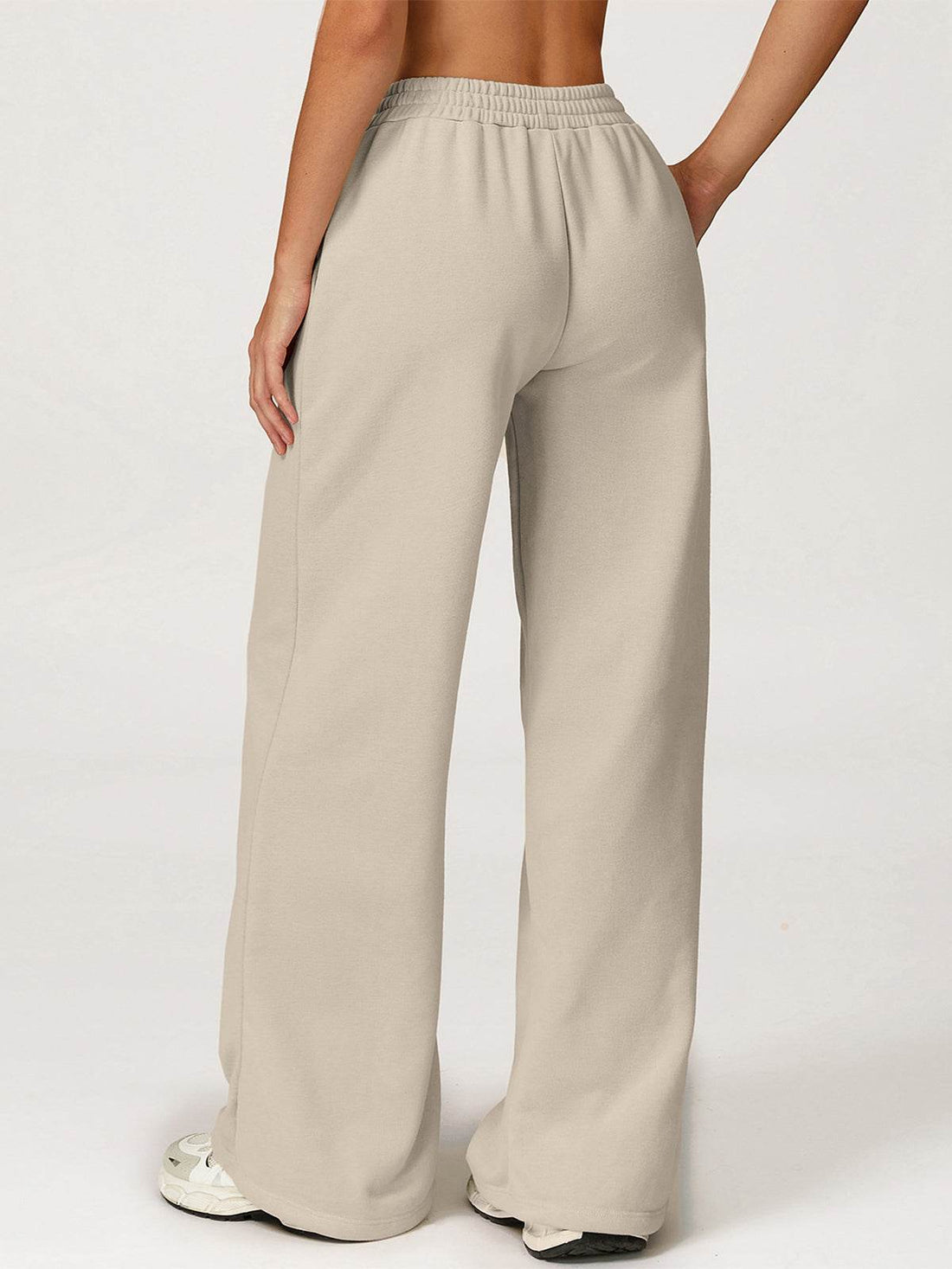Wide Leg Sweatpant Baggy Straight Leg Sweat Pant with Pocket