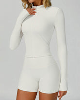 Long Sleeve Full Zip Running Jacket