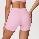 No Front Seam High Waist Yoga Shorts