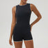 Sleeveless Yoga Jumpsuit With Chest Pad