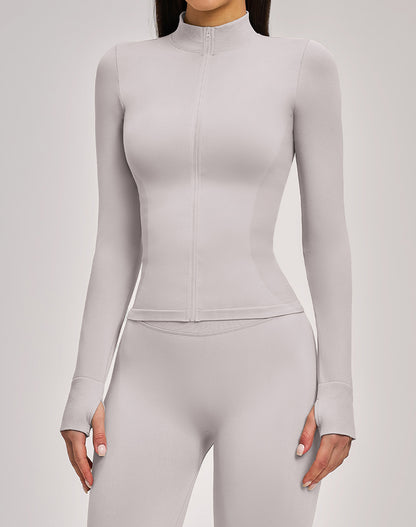 Slim Fit Full Zip Sports Jacket