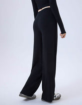 High Waist Wide Leg Pants Lounge Sweatpants with Drawstring