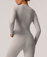 Long Sleeve Slim Fitted T-Shirts Basic Tees