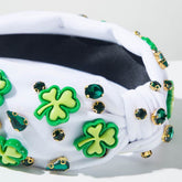 Clover Headband for Saint Patrick&