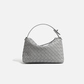 Woven Leather Tote Bag