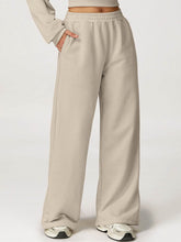 Wide Leg Sweatpant Baggy Straight Leg Sweat Pant with Pocket