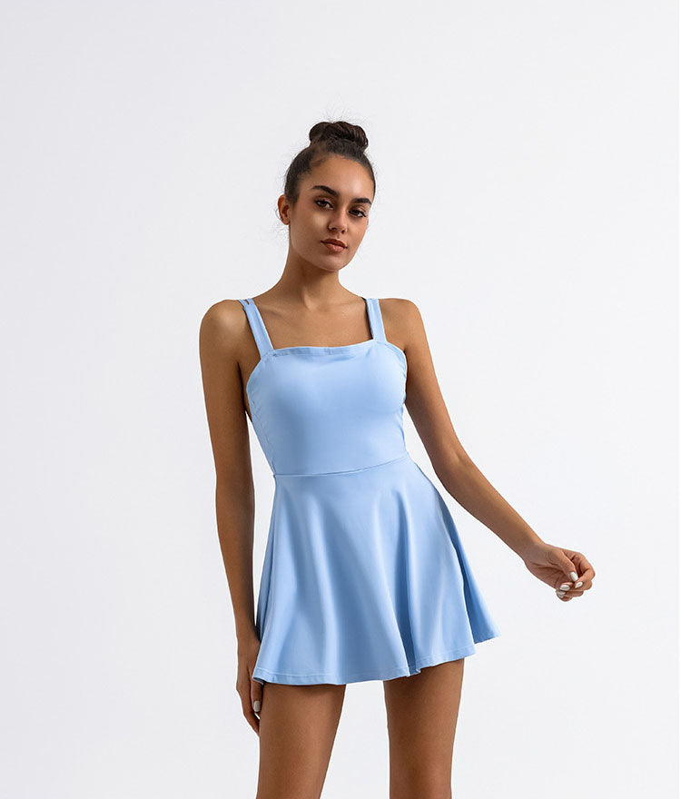 One Piece Sleeveless Tennis Dress