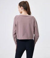 Long Sleeve Crop Yoga T-Shirt