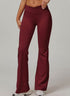 High Waisted Tummy Control Casual Flare Yoga Pants