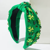 Clover Headband for Saint Patrick&