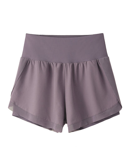 High Waisted Athletic Running Shorts with Pockets