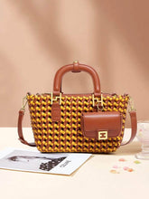 Versatile Large Capacity Handmade Woven Tote Bag