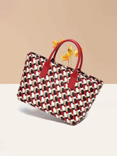 Multicolor Handmade Woven Tote Bag