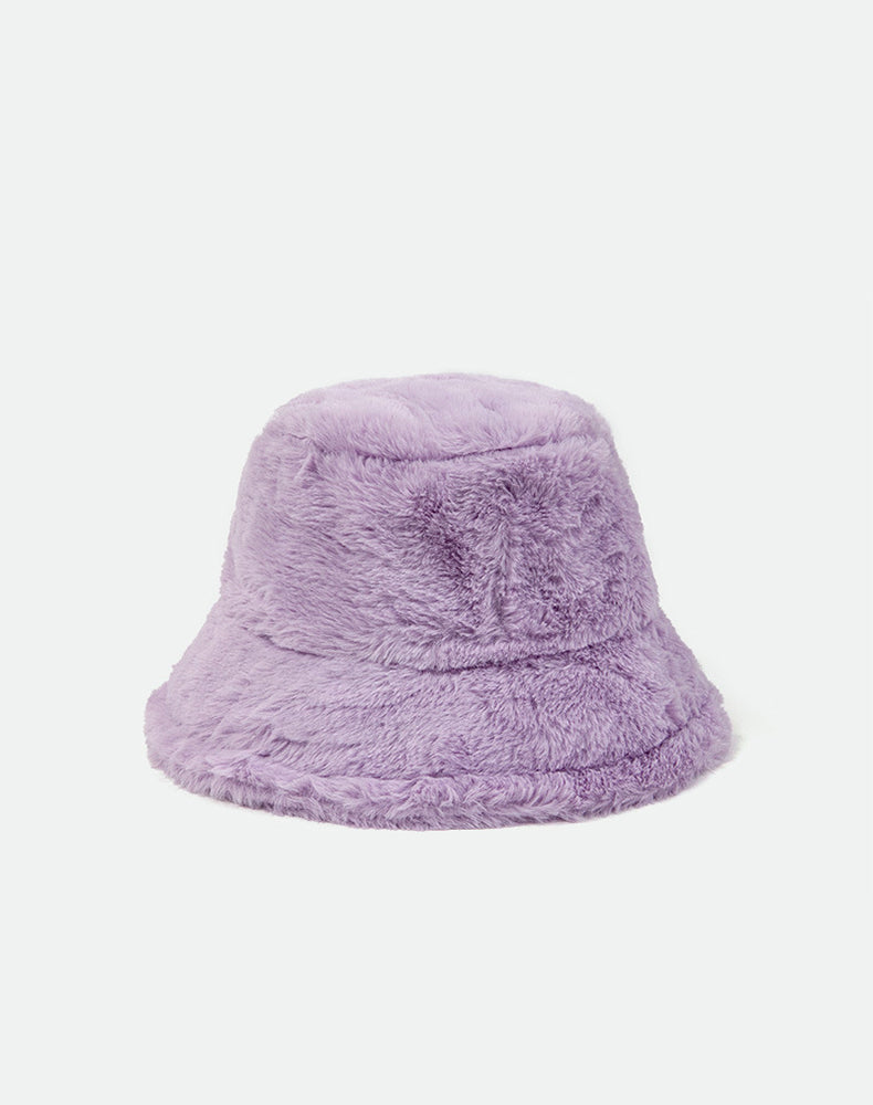 Winter Faux Fur Bucket Hat