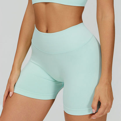 V Back High waist Biker Short