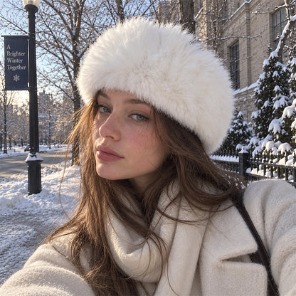 Faux Fur Headband Winter Ear Warmer Accessory