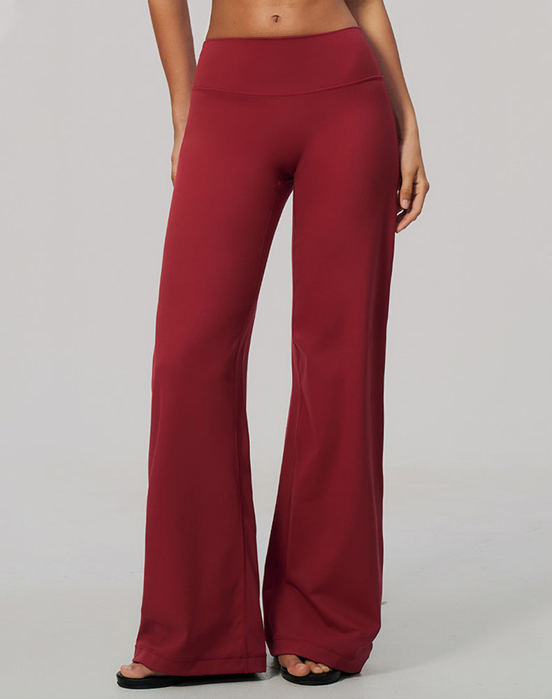 Front Seam Wide Leg Yoga Pants
