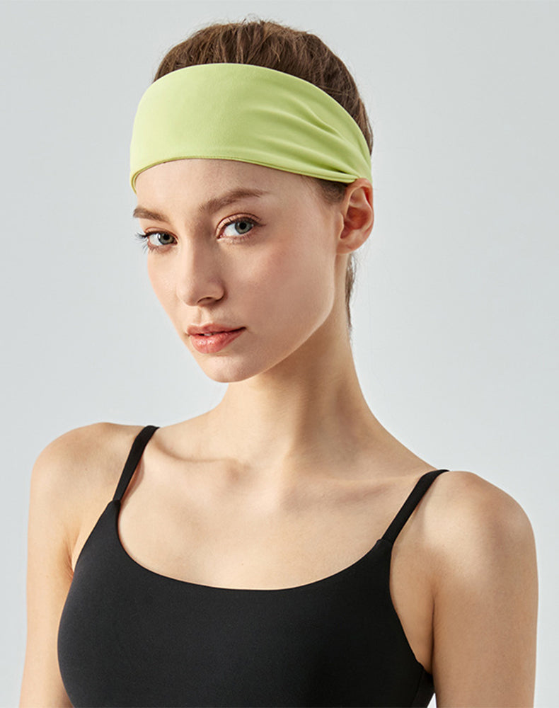 Wide Elastic Soft Sports Headband