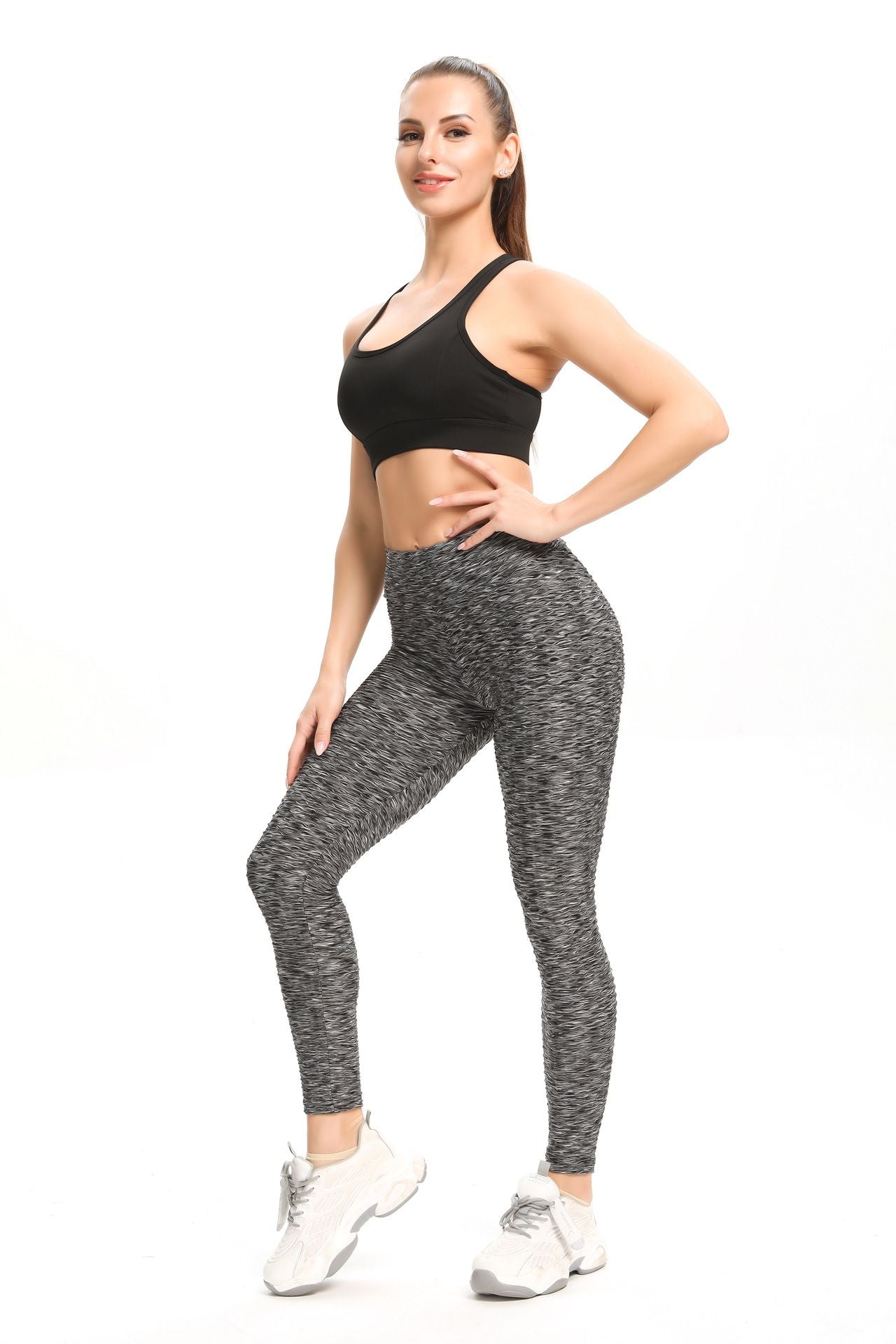 High Waisted Ruched Butt Lifting Leggings for Perfect Curves