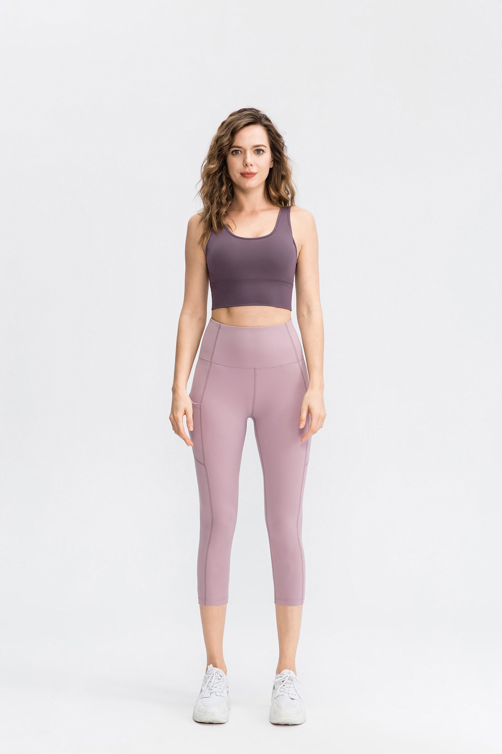 High-Waisted Capri With Pockets