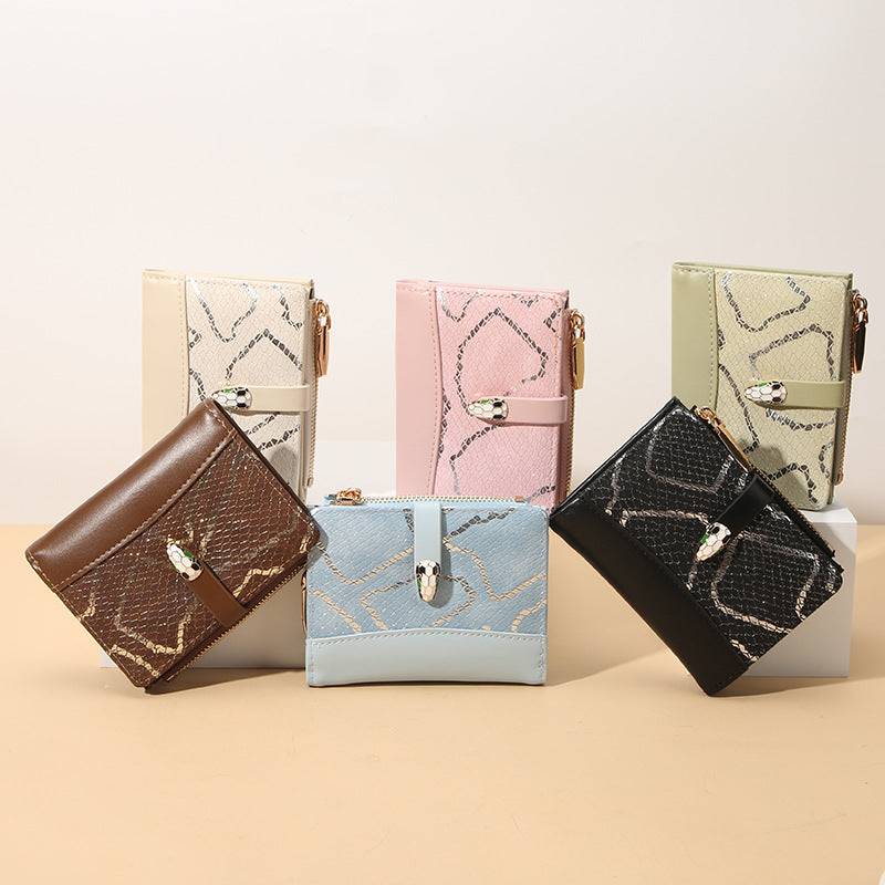 Short Folding Multi Slot Coin Purse | Ideal for Quick and Easy Access