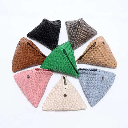 Small Triangle Handmade Woven Bag | Unique and Stylish Accessory