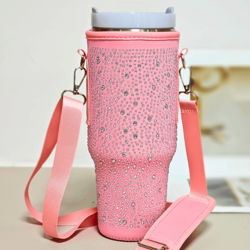 Bling Water Bottle Carrier Bag For Stanley Quencher H2.0