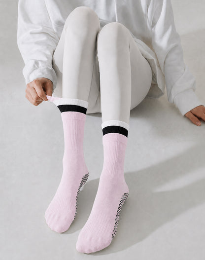 Non Slip Yoga Pilates Socks with Grips