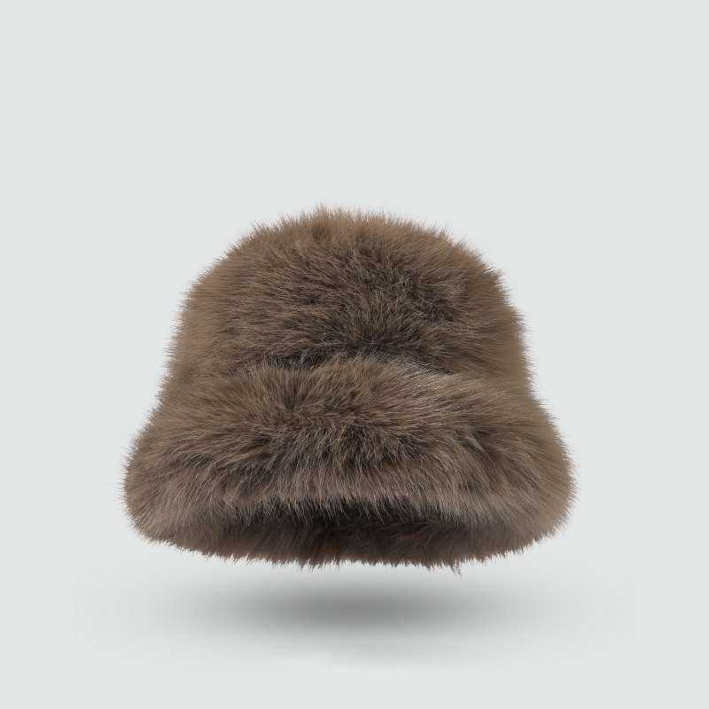 Faux Fur Bucket Hat | Cozy &amp; Stylish for a Chic Winter Look