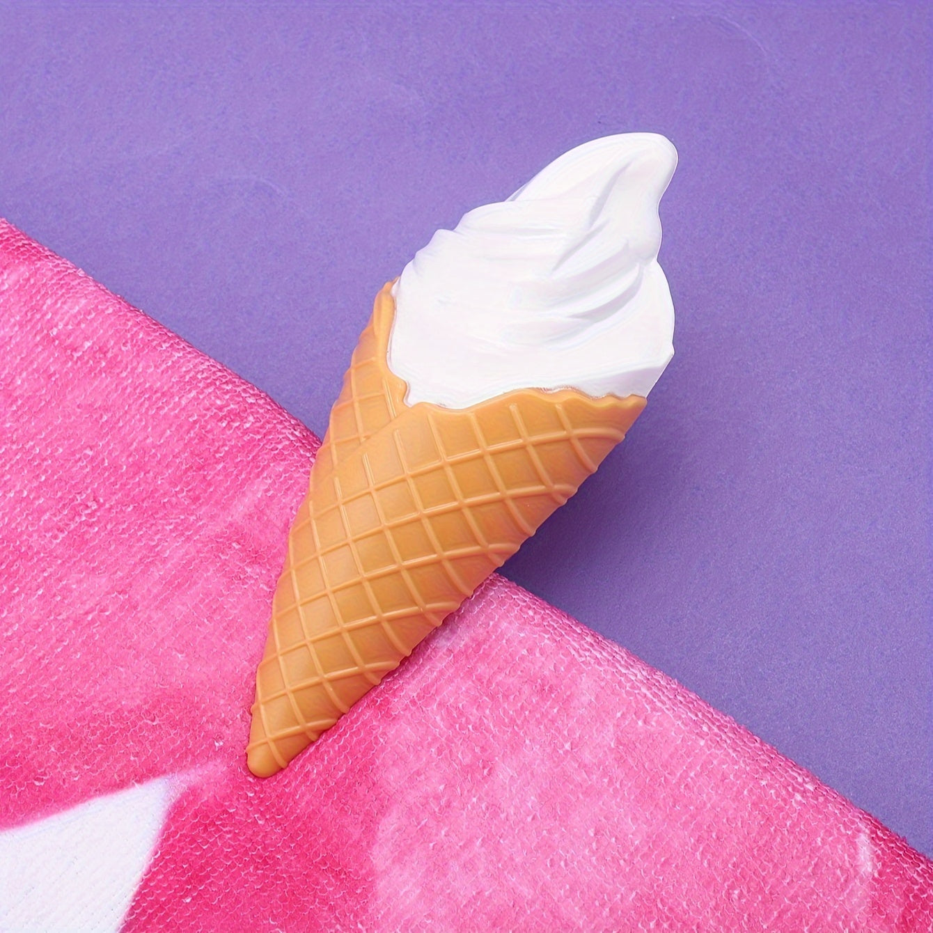 Ice Cream Shape Plastic Beach Towel Clip