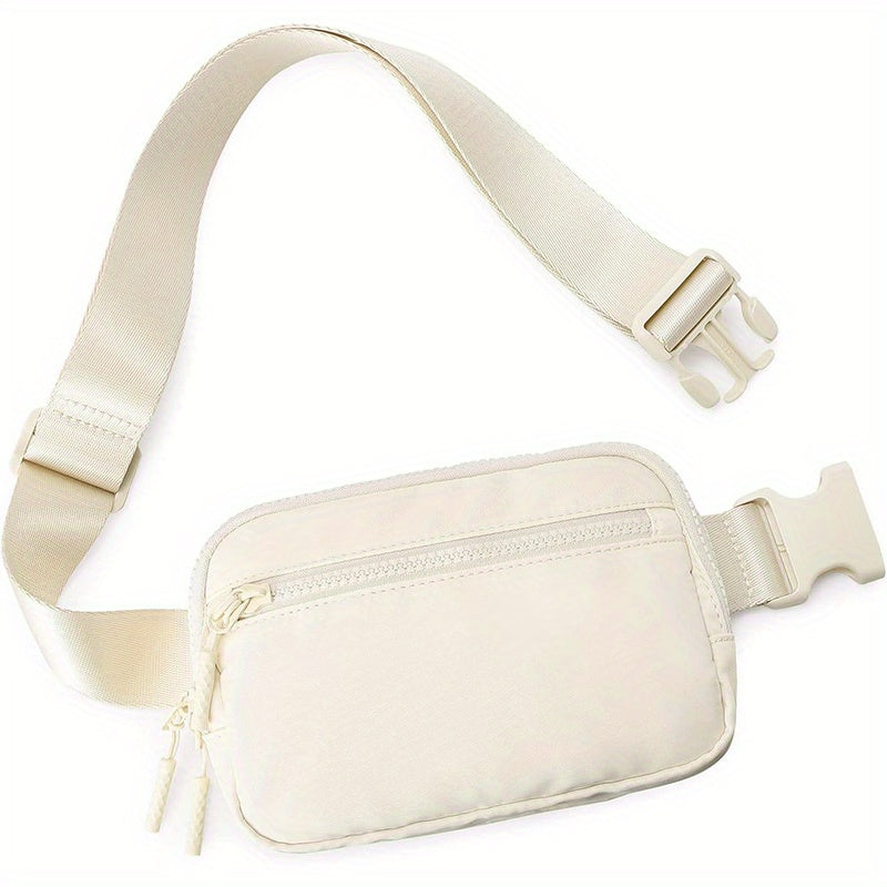 Waist Bag with 4 Zipper Pockets