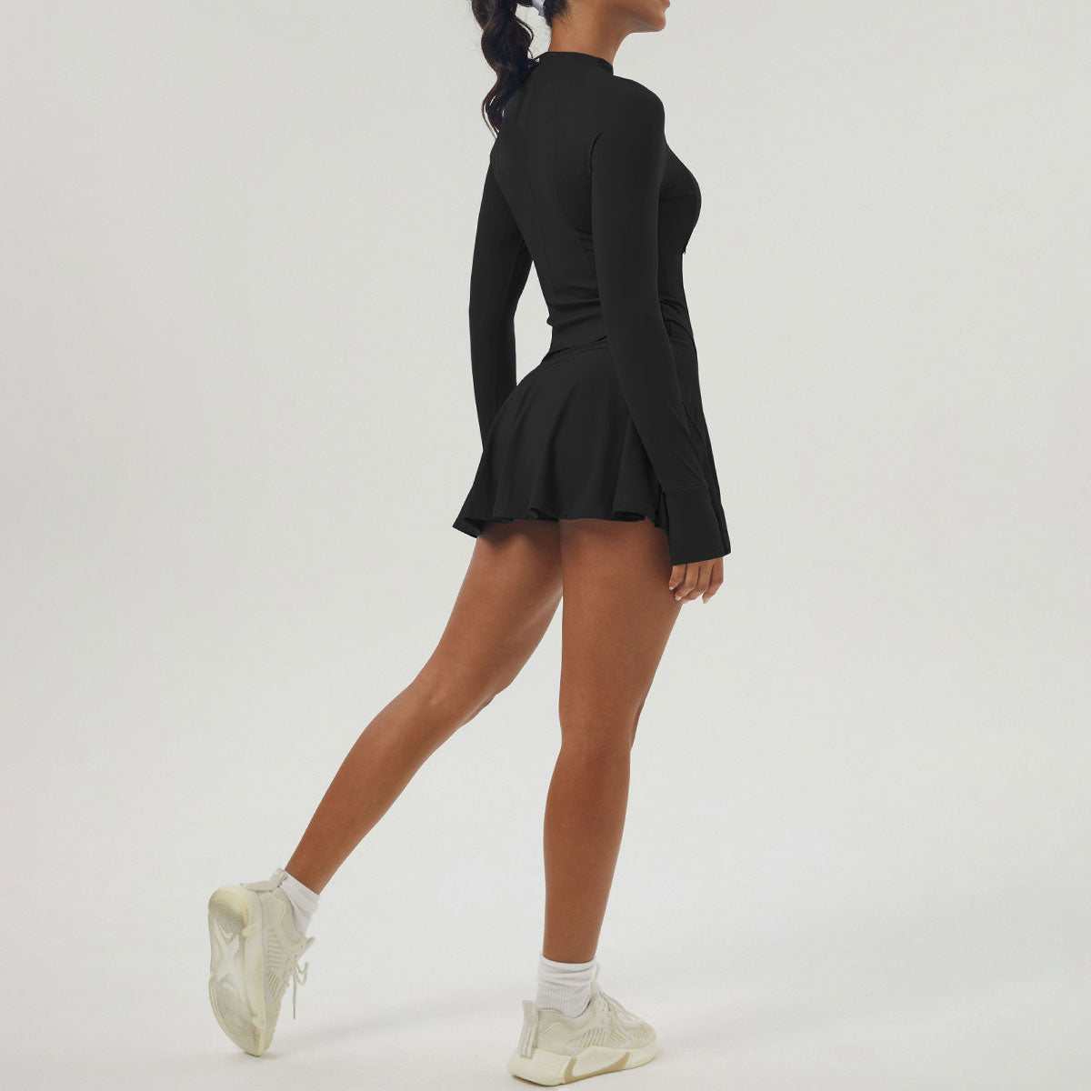 Sports Tennis Dress Set With Jacket and Skirt | Active and Stylish