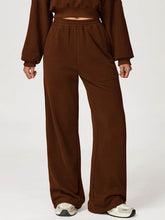 Wide Leg Sweatpant Baggy Straight Leg Sweat Pant with Pocket