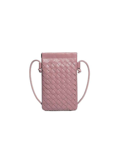 PU Leather Simple Woven Crossbody Bag | Perfect for Casual &amp; Every Day