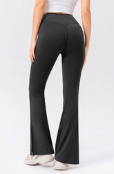 High Waisted Bootcut Flare Yoga Pants with Pockets