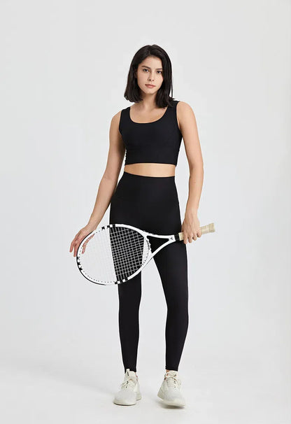 High Waist Tummy Control Leggings with Pockets