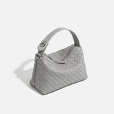 Woven Leather Tote Bag